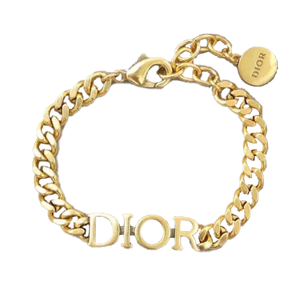 Christian Dior Metal Logo Bracelet - Ultra-Collectible