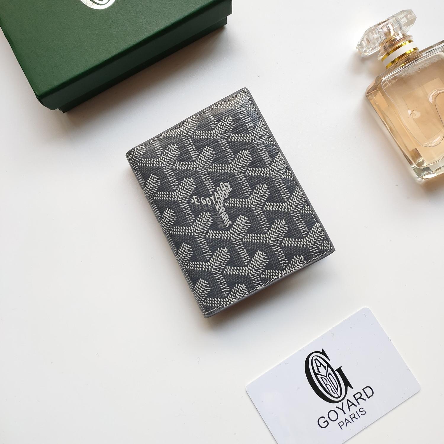 Goyard Saint-Marc Leather Card Holder(Replica) - Ultra-Collectible