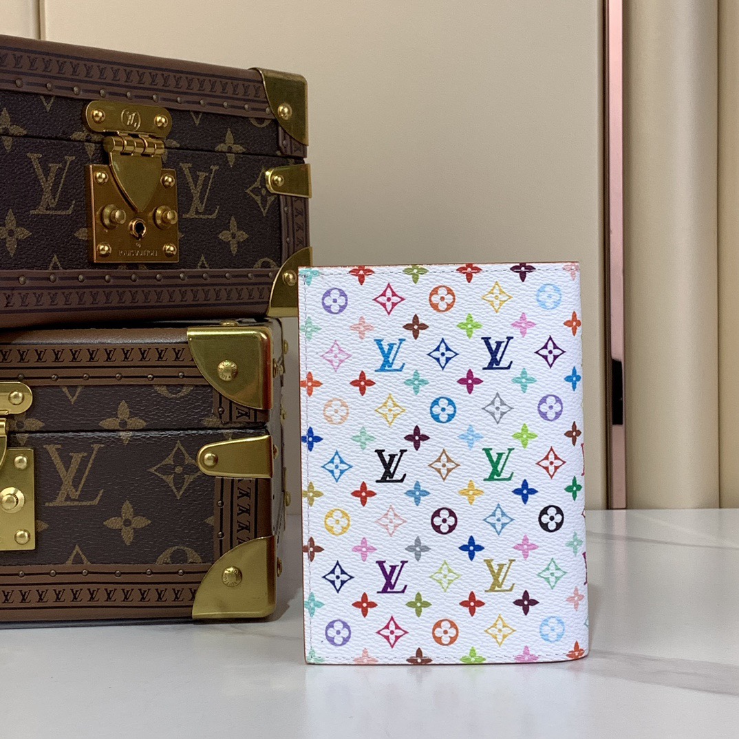 Louis Vuiton LV x TM Monogram Multicolor Emily Notebook Cover MM (Replica) - Ultra-Collectible