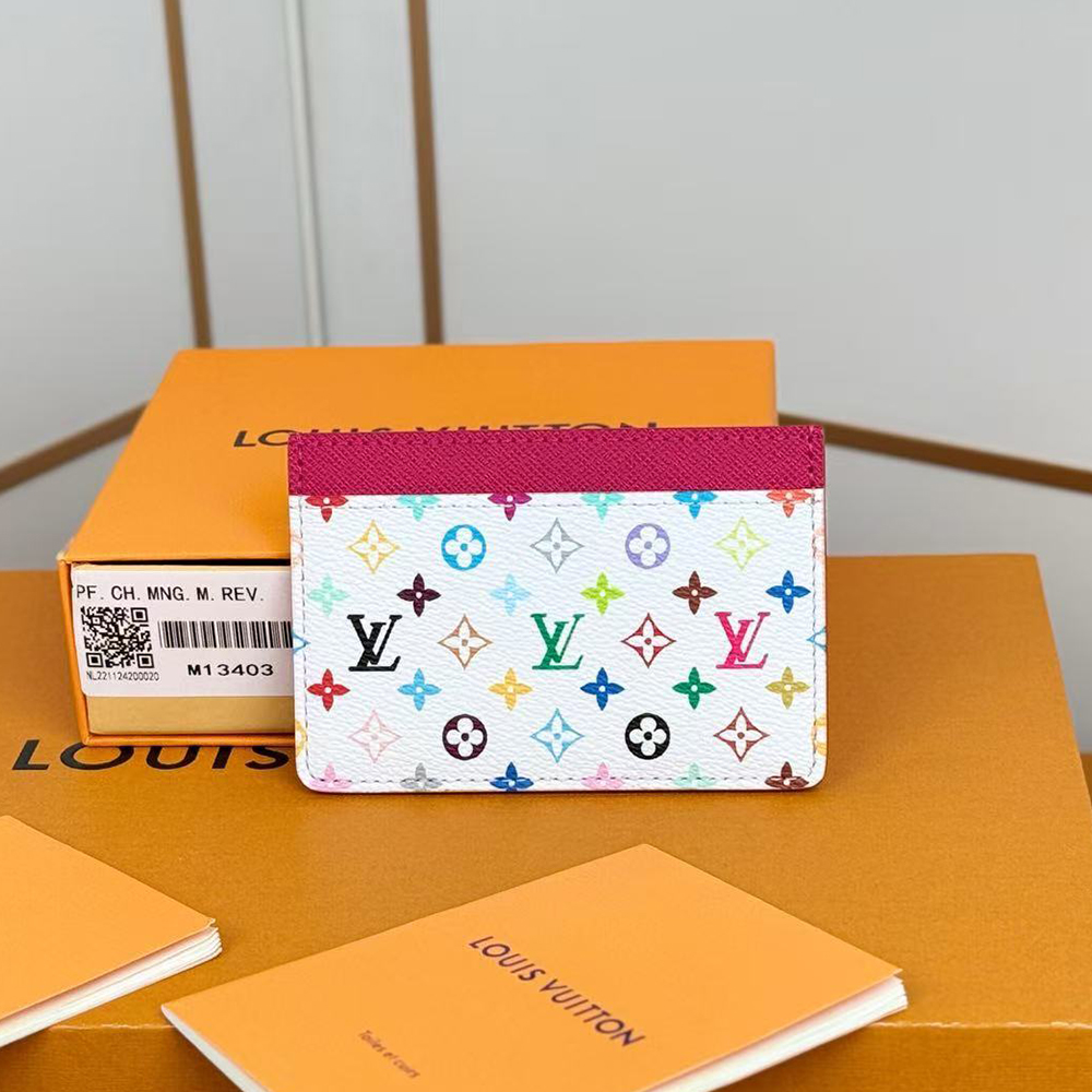 Louis Vuitton x Murakami Card Holder  (Replica) - Ultra-Collectible