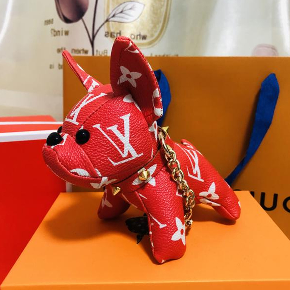 Old Flower French Bulldog Keychain Pendant （Replica） - Ultra-Collectible