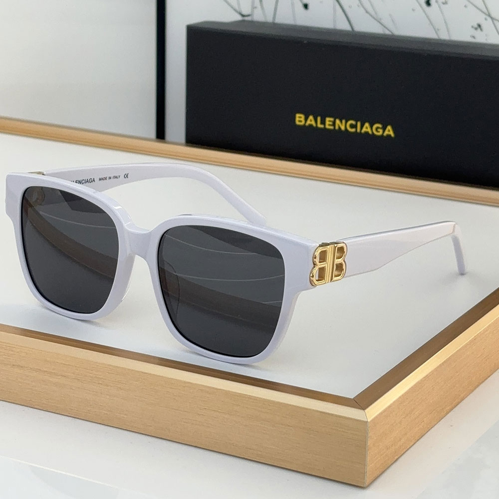 Balenciaga Retro trend Plate Frame sunglasses Top quality （Replica） - Ultra-Collectible