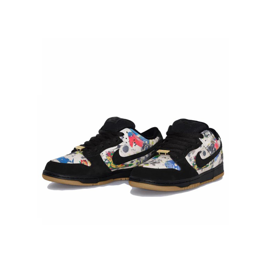 Supreme x Nike SB Dunk Low 'Rammellzee' - Ultra-Collectible