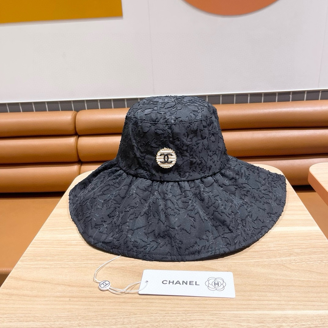 Chanel  Little Fragrant Wind Fisherman Hat  Sunhat （Replica） - Ultra-Collectible
