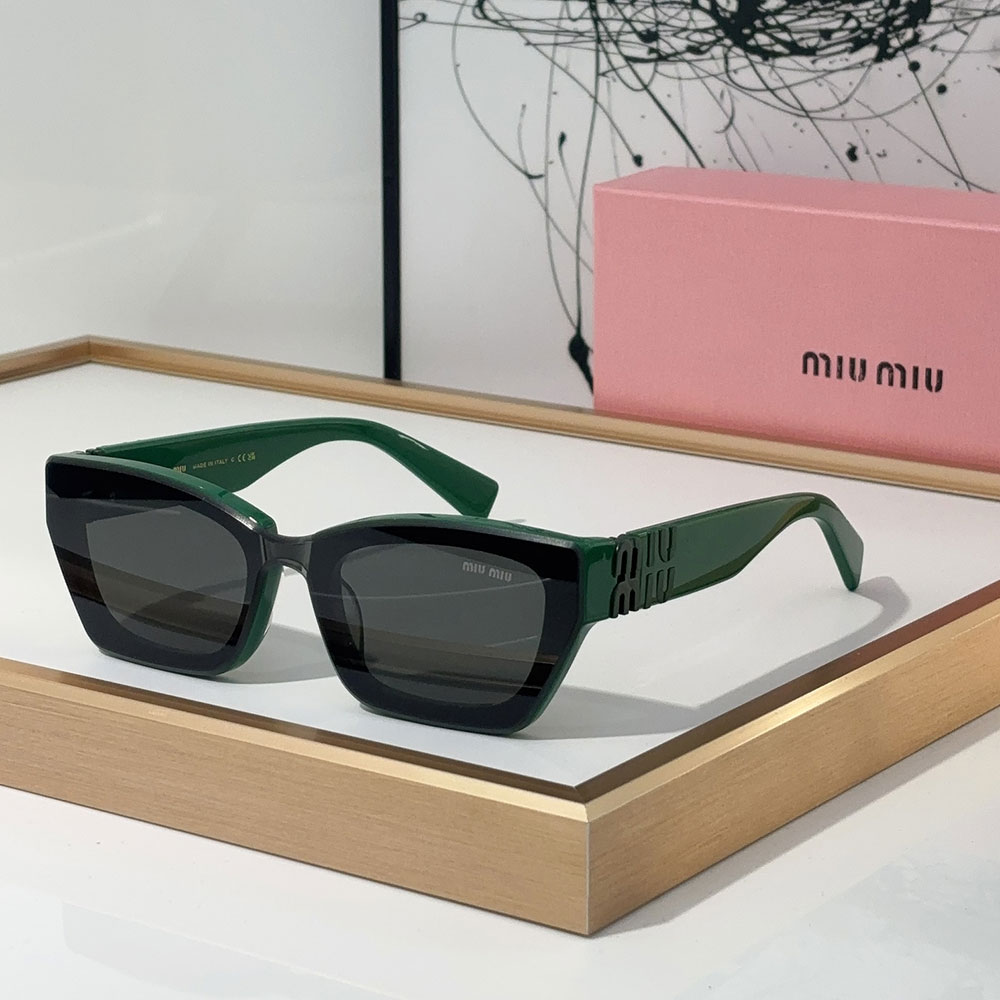 MIU MIU  The Hollow Logo of the Mirror leg Sunglasses Top quality （Replica） - Ultra-Collectible