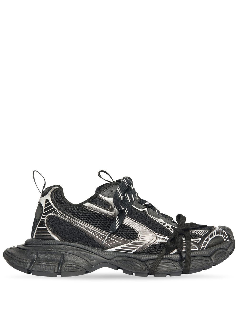 Balenciaga 3XL Sneaker- BlackSilver - Ultra-Collectible