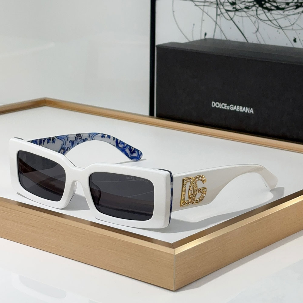 DOLCE & GABBAN DG Small Box Logo Mirror leg  Sunglasses Top quality （Replica） - Ultra-Collectible