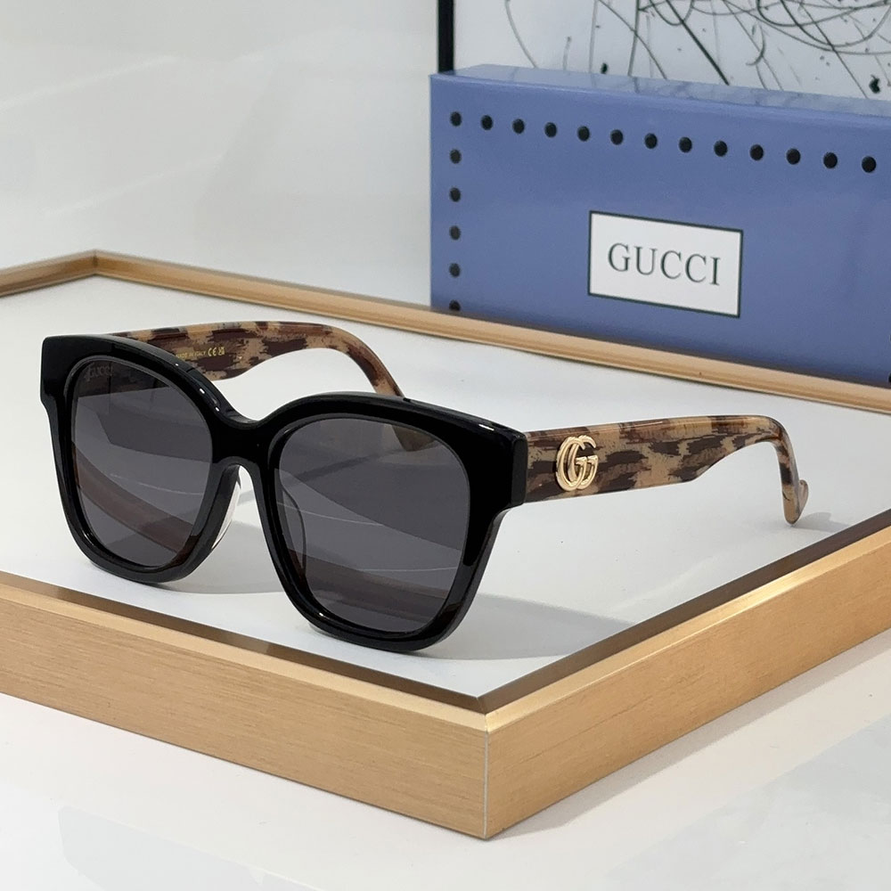 Gucci  Mirror leg Double G Mark   sunglasses Top quality （Replica） - Ultra-Collectible