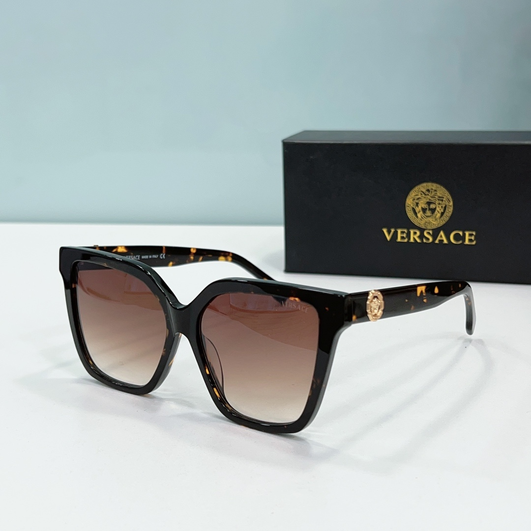 Versace  Mirror leg Logo  Sunglasses Top Quality（Replica） - Ultra-Collectible