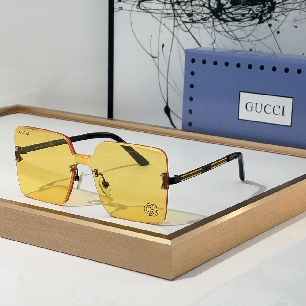 Gucci Stylish Frameless Design  sunglasses Top quality （Replica） - Ultra-Collectible