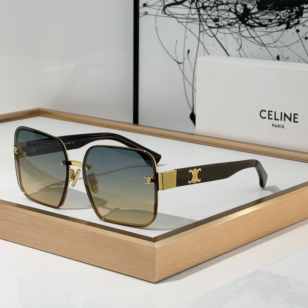 Celine  Recycle Metal frame  sunglasses Top quality （Replica） - Ultra-Collectible