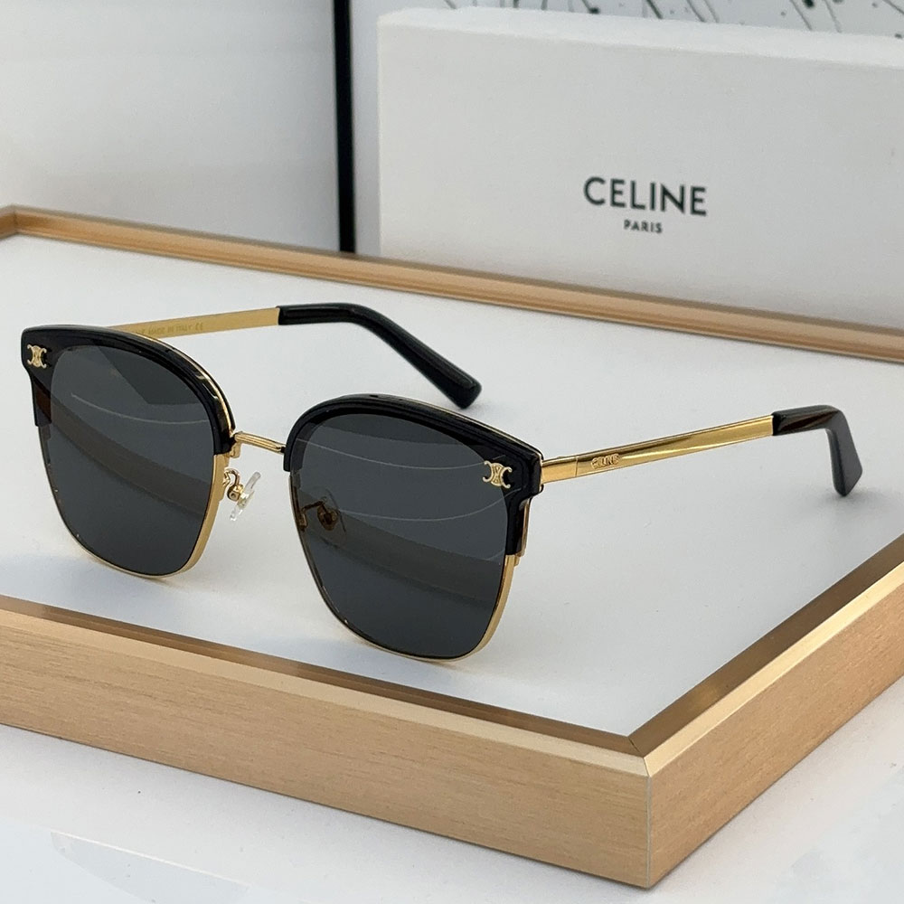 Celine  Metal Front Frame Logo  sunglasses Top quality （Replica） - Ultra-Collectible