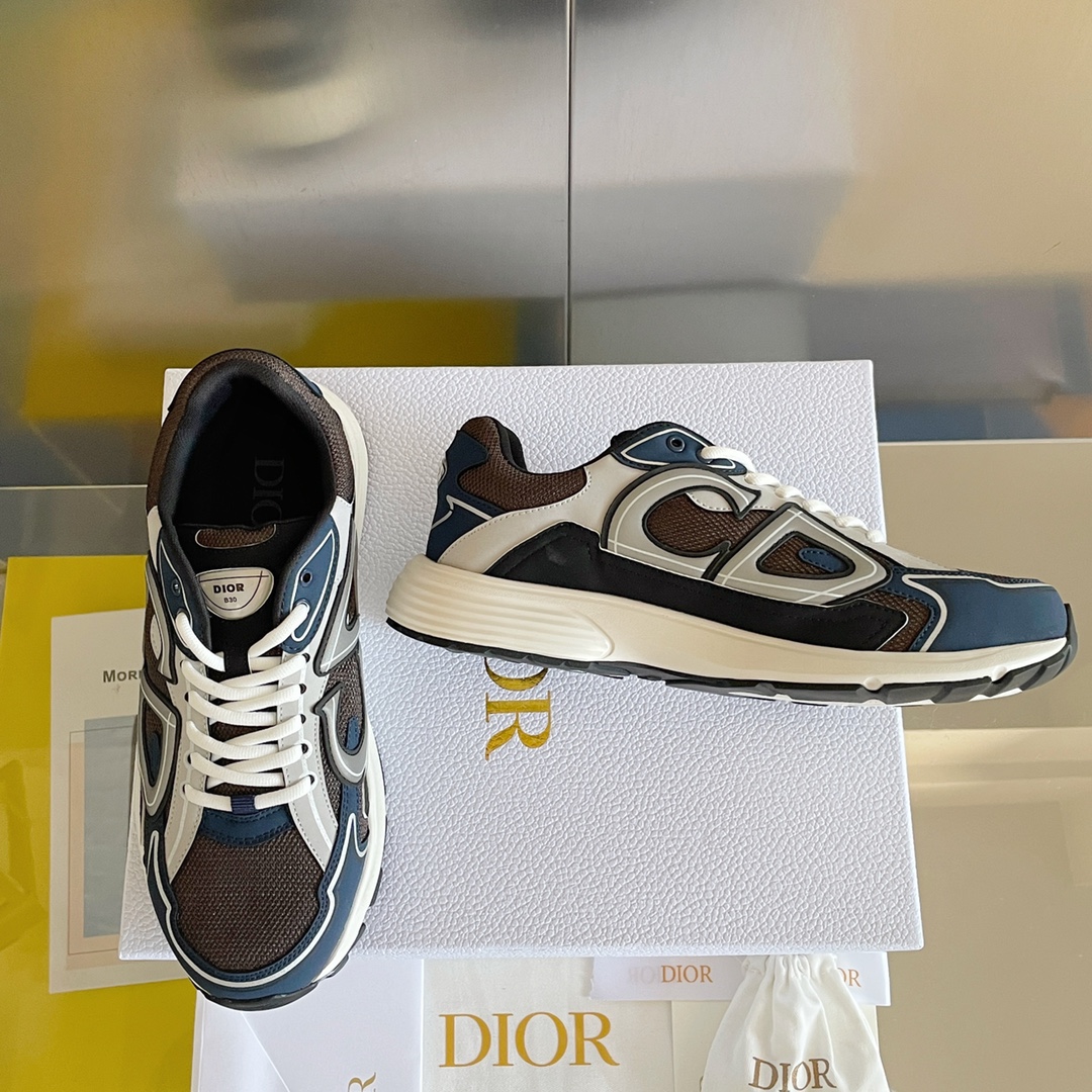 Dior B30 Dad Sneakers Brown (AAA High Quality Version) - Ultra-Collectible