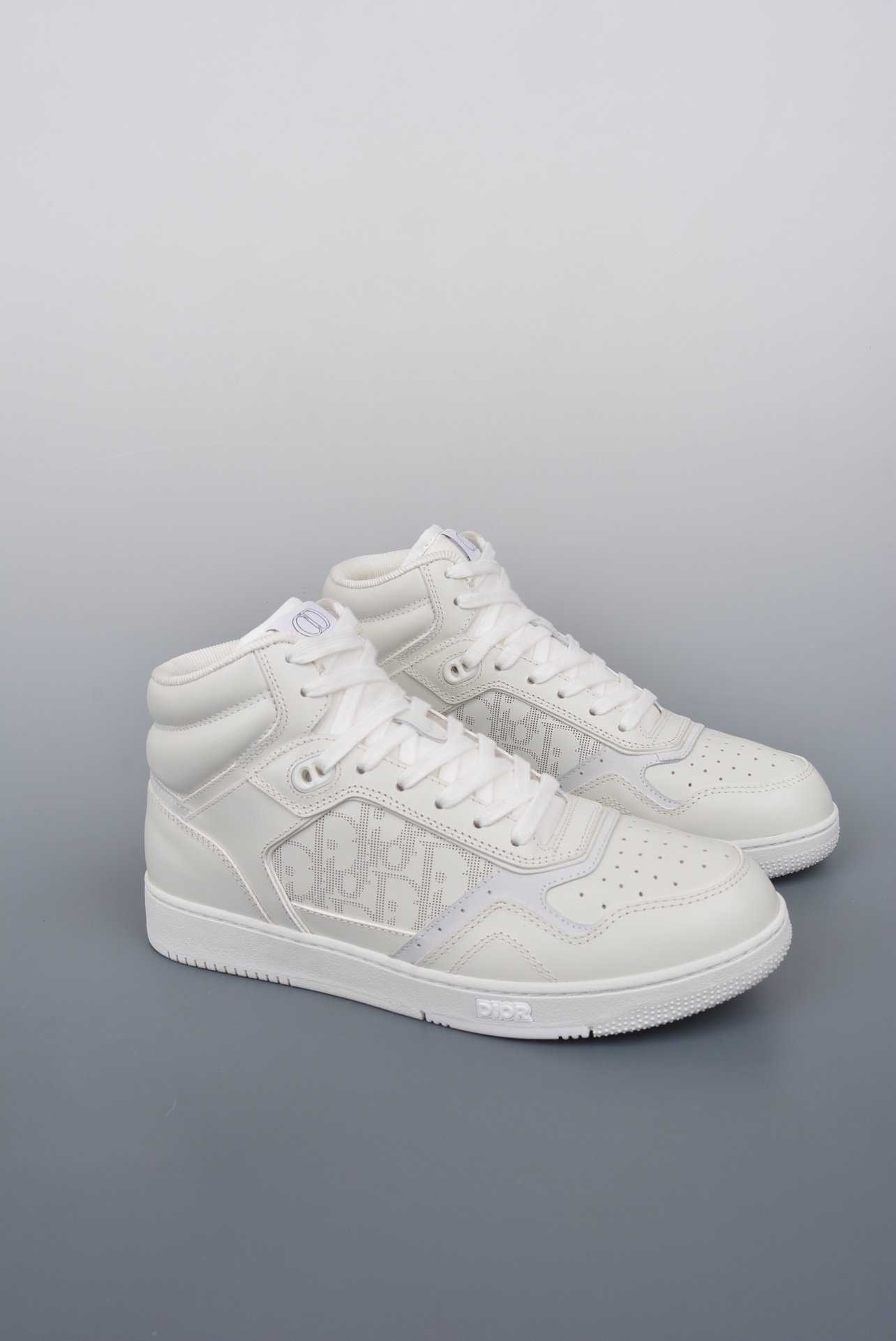 Dior B27 Sneakers High-Top White (AAA High Quality Version) - Ultra-Collectible