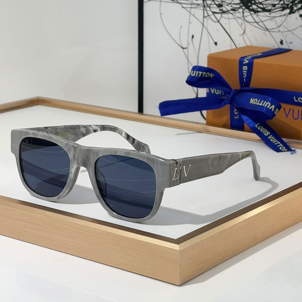 Louis Vuitton LV Mirror Leg Logo identification sunglasses Top quality （Replica） - Ultra-Collectible