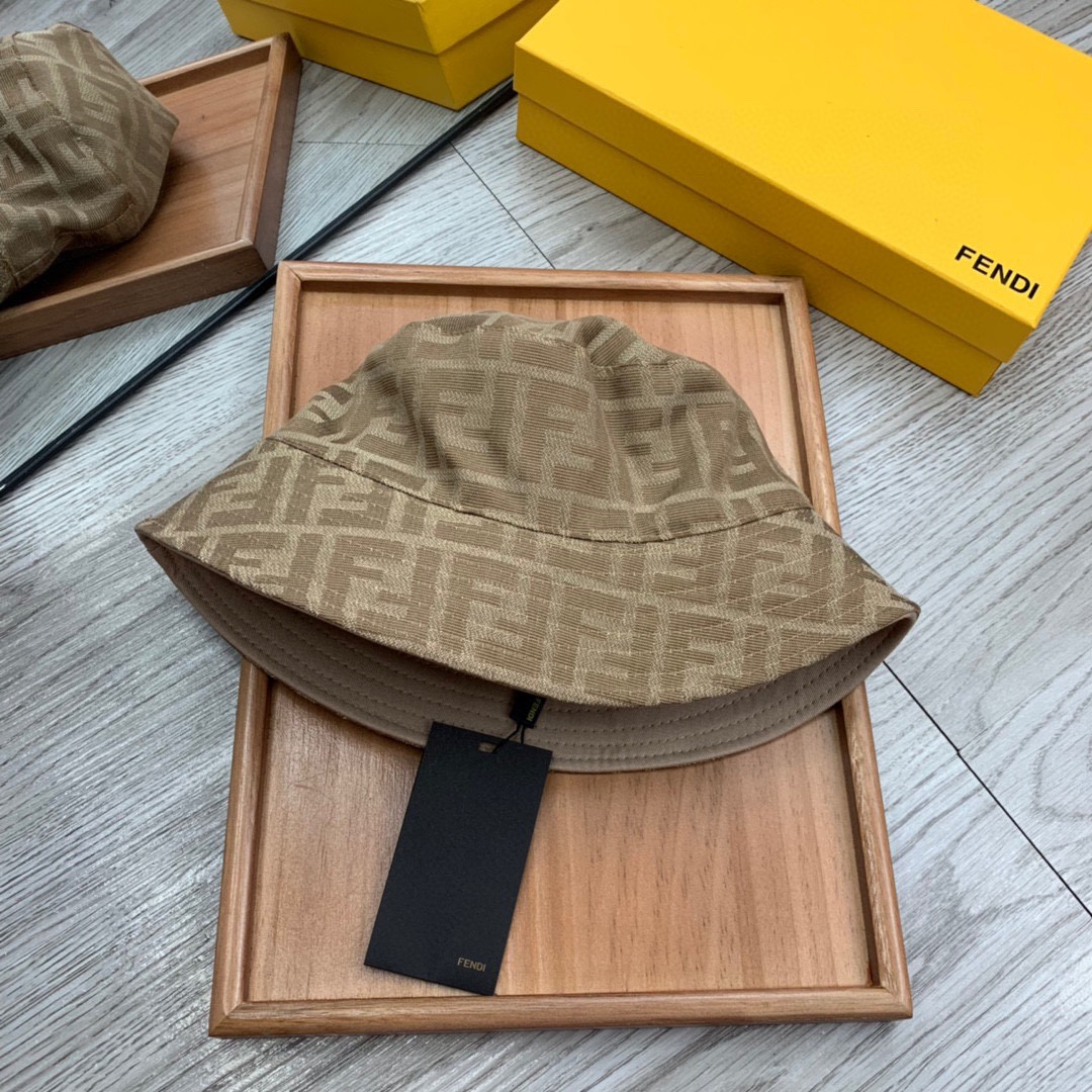 Fendi Breathable And Comfortable Fisherman Hat Sunhat （Replica） - Ultra-Collectible