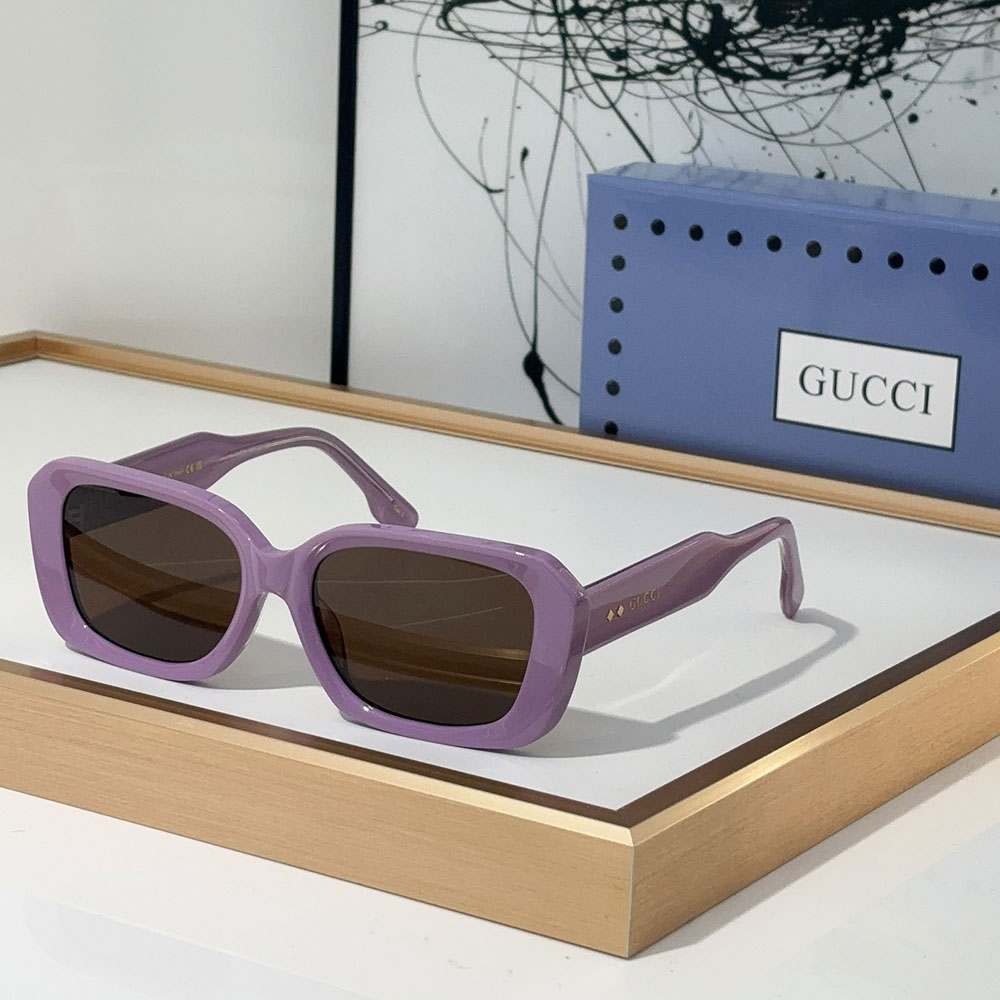 Gucci  Fashion mirror leg Logo  sunglasses Top quality （Replica） - Ultra-Collectible