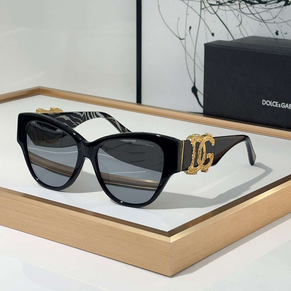 DOLCE & GABBAN DG Mirror leg Large Logo Sunglasses Top quality （Replica） - Ultra-Collectible