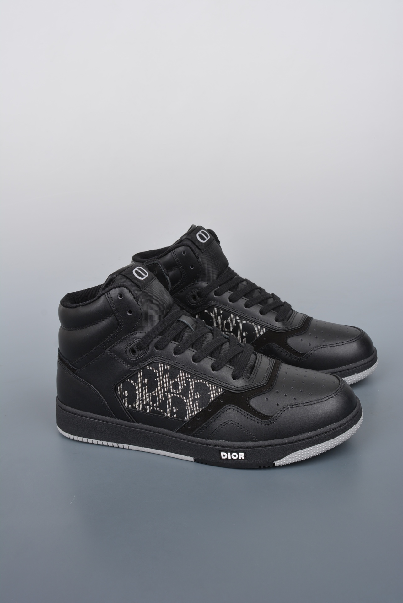 Dior B27 Sneakers High-Top Black (AAA High Quality Version) - Ultra-Collectible