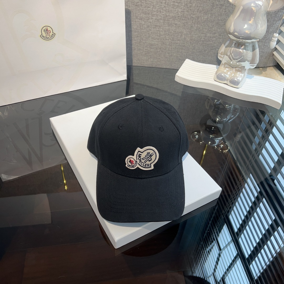 Moncler Double Logo Baseball Cap  Sunhat （Replica） - Ultra-Collectible