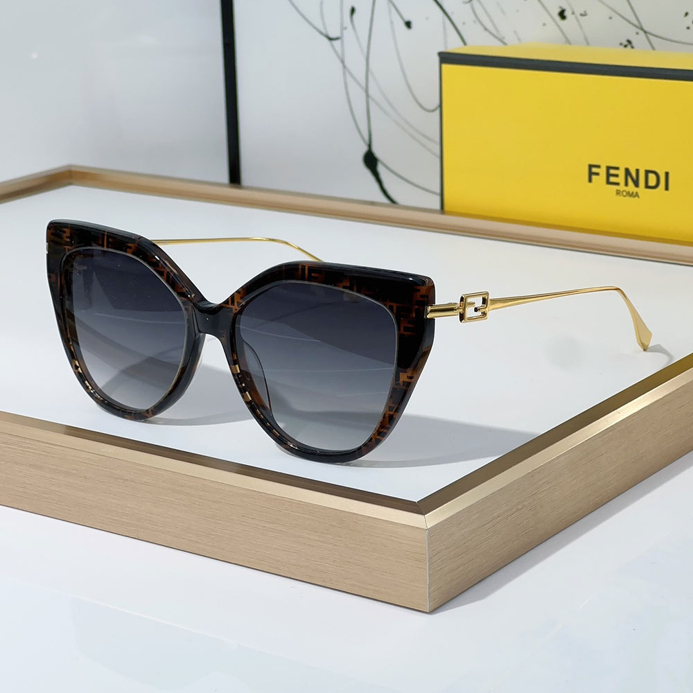 Fendi Slim Metal Mirror legs Sunglasses Top quality （Replica） - Ultra-Collectible