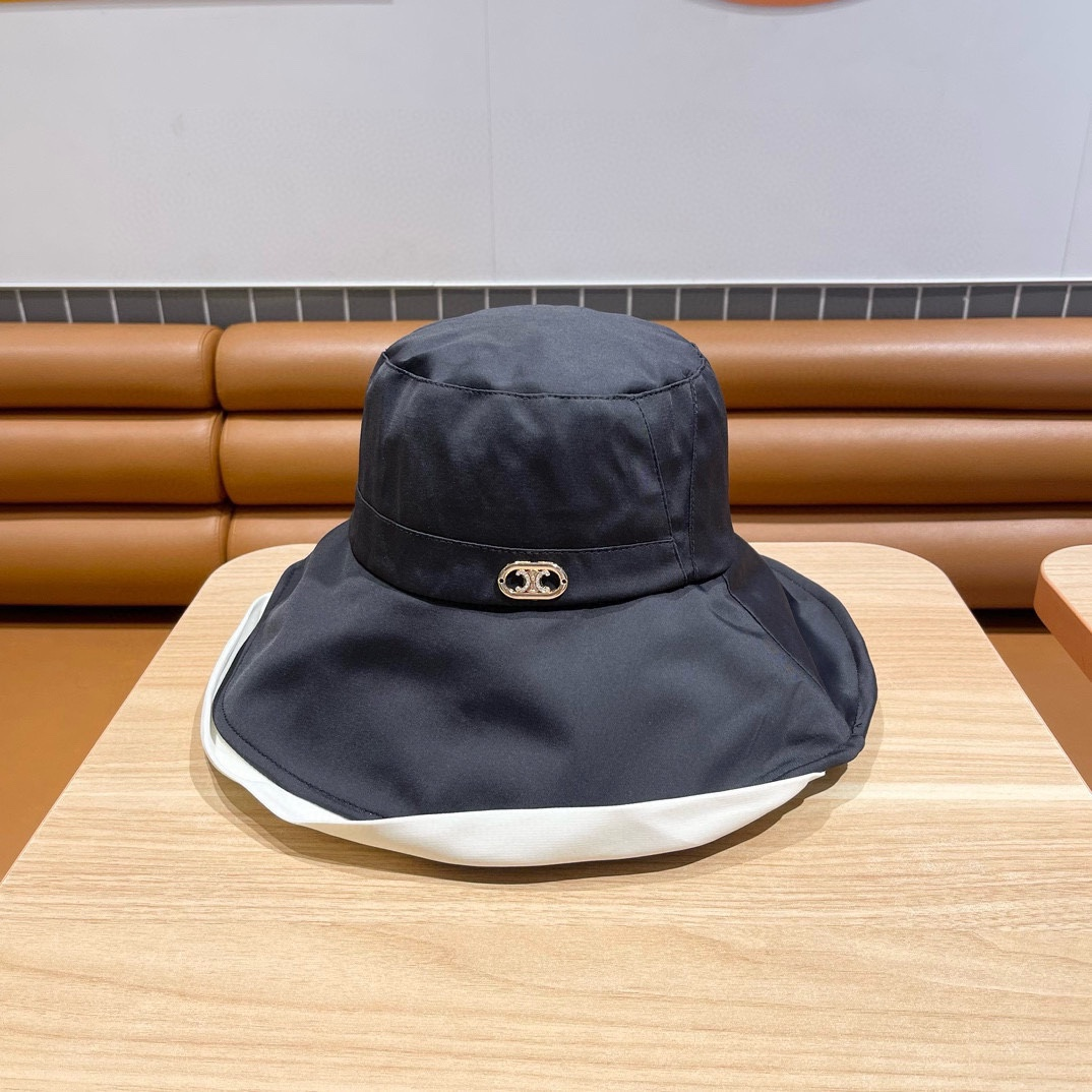 Ceiline Outdoor Fisherman's Hat With Large Brim Sunhat （Replica） - Ultra-Collectible
