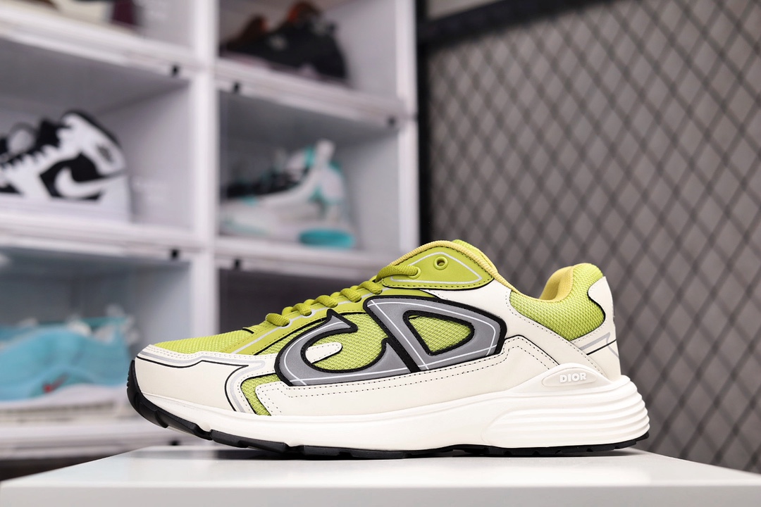 Dior B30 Dad Sneakers Green Biege (1:1 Version) - Ultra-Collectible
