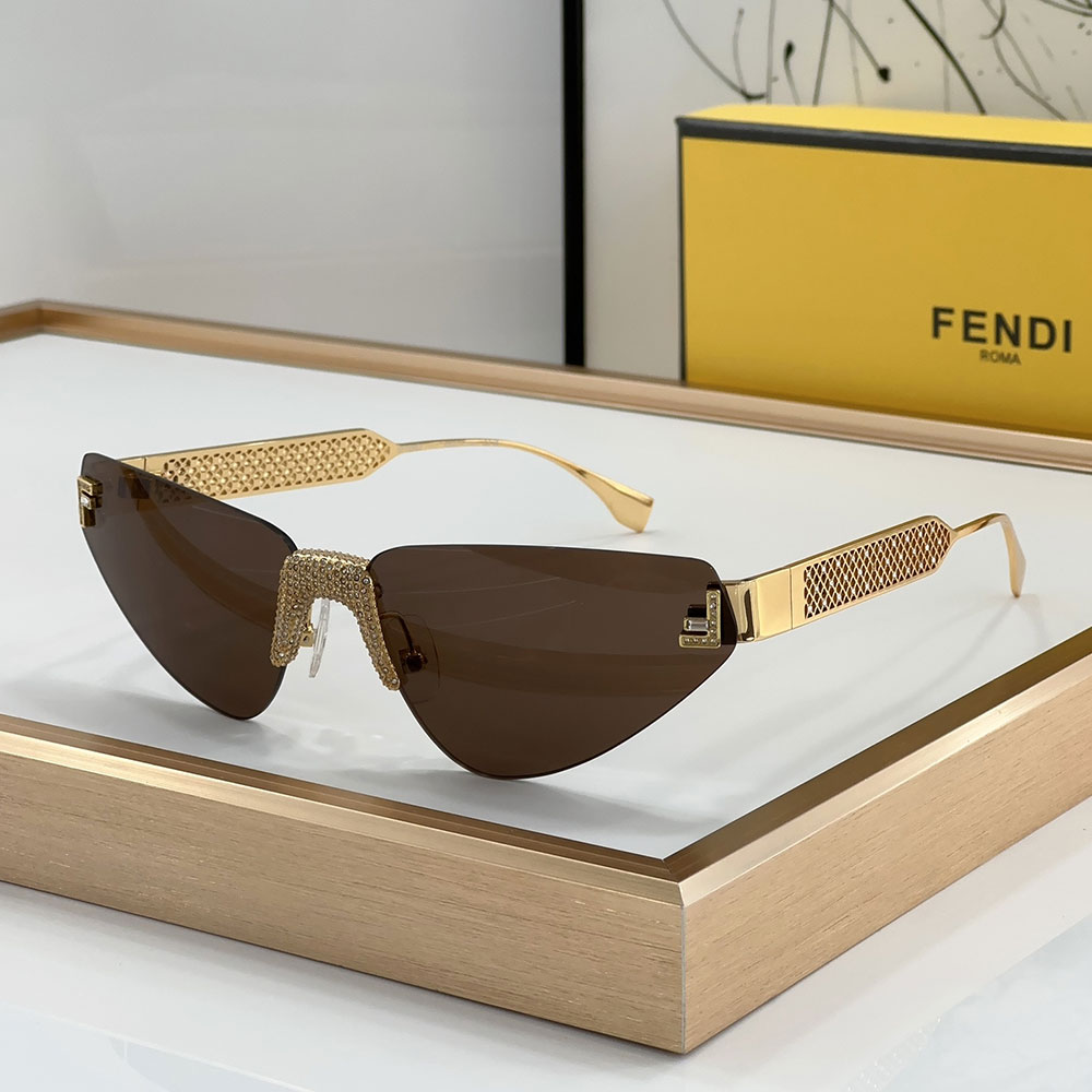 Fendi Frameless Design Sunglasses Top quality （Replica） - Ultra-Collectible