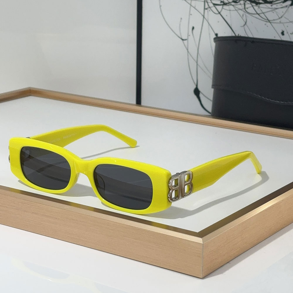 Balenciaga  Mirror leg Hollowed Out Logo   sunglasses Top quality （Replica） - Ultra-Collectible