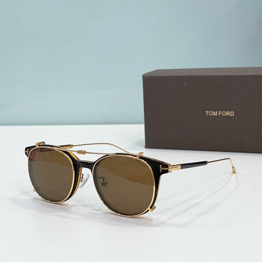 Tom Ford Round Metal Thin Frame Sunglasses Top Quality（Replica） - Ultra-Collectible