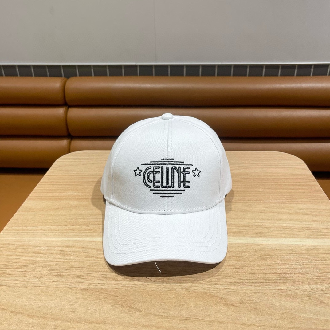 Ceiline Embroidered Baseball Cap Sunhat （Replica） - Ultra-Collectible