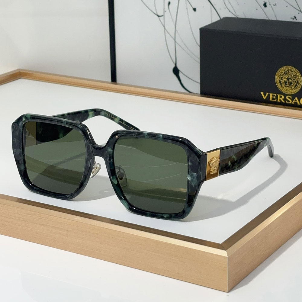Versace  Simple Square Sunglasses Go With Everything Sunglasses Top Quality（Replica） - Ultra-Collectible