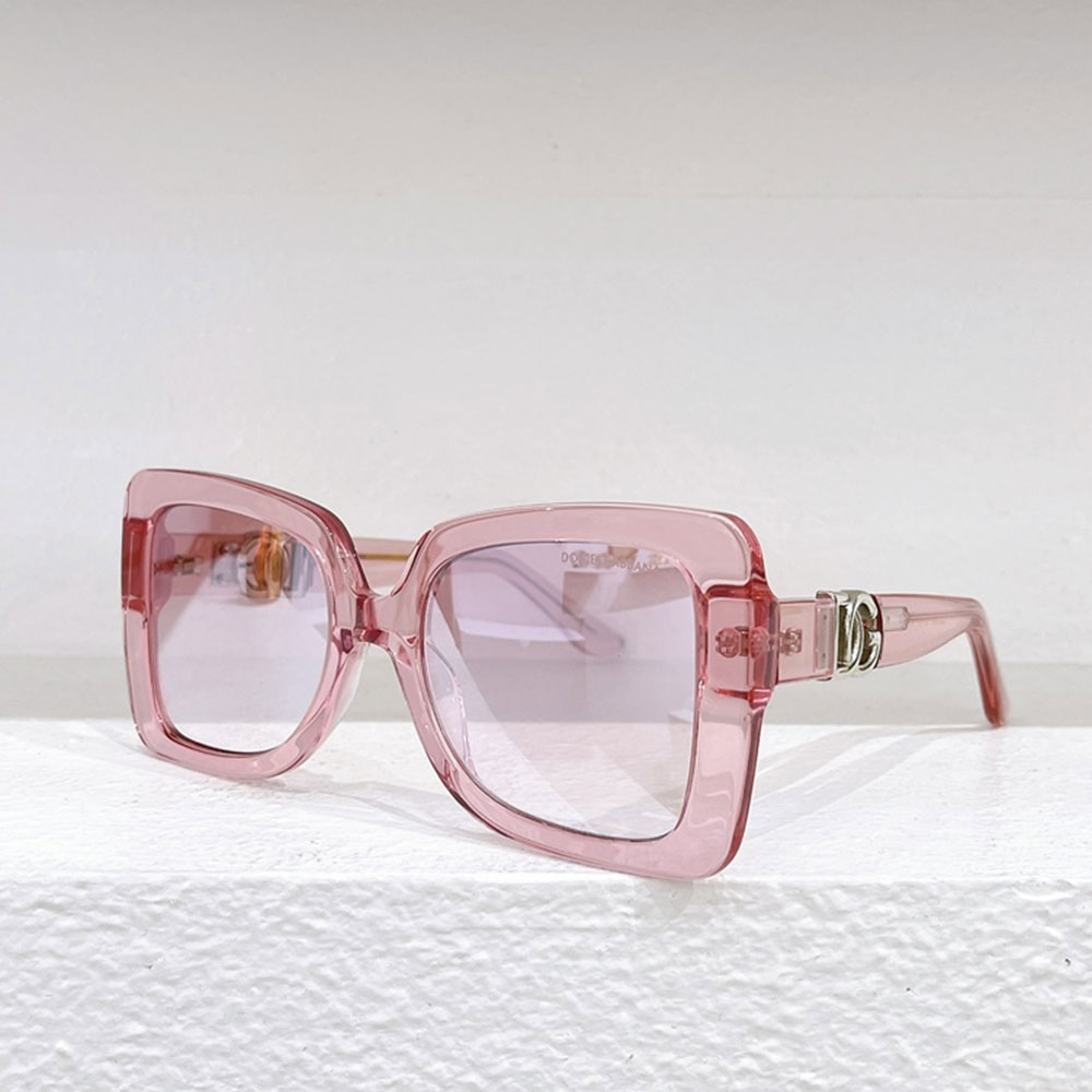 DOLCE & GABBAN DG  Plate frame. Hollow Mirror leg Logo Sunglasses Top quality （Replica） - Ultra-Collectible