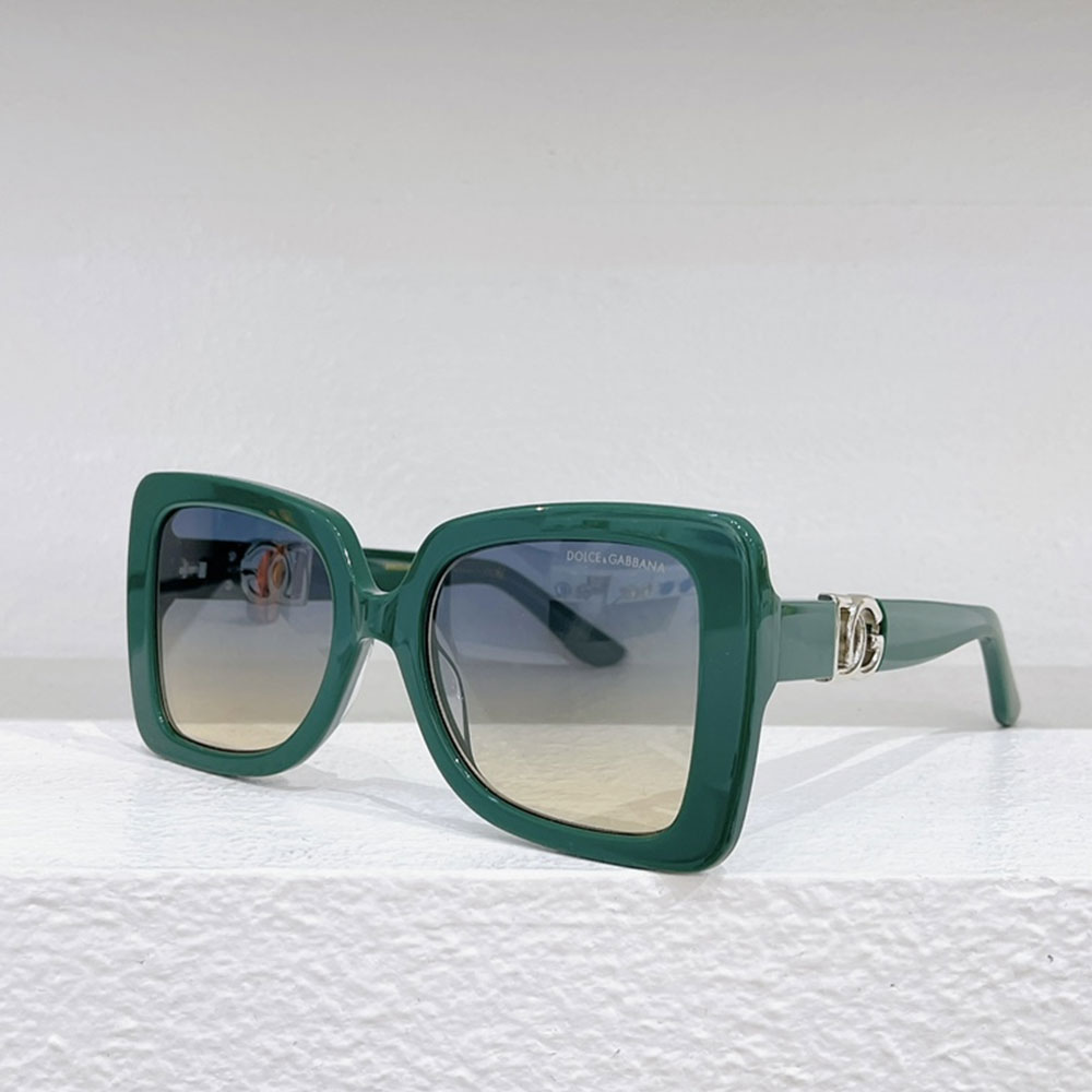 DOLCE & GABBAN DG  Plate frame. Hollow Mirror leg Logo Sunglasses Top quality （Replica） - Ultra-Collectible