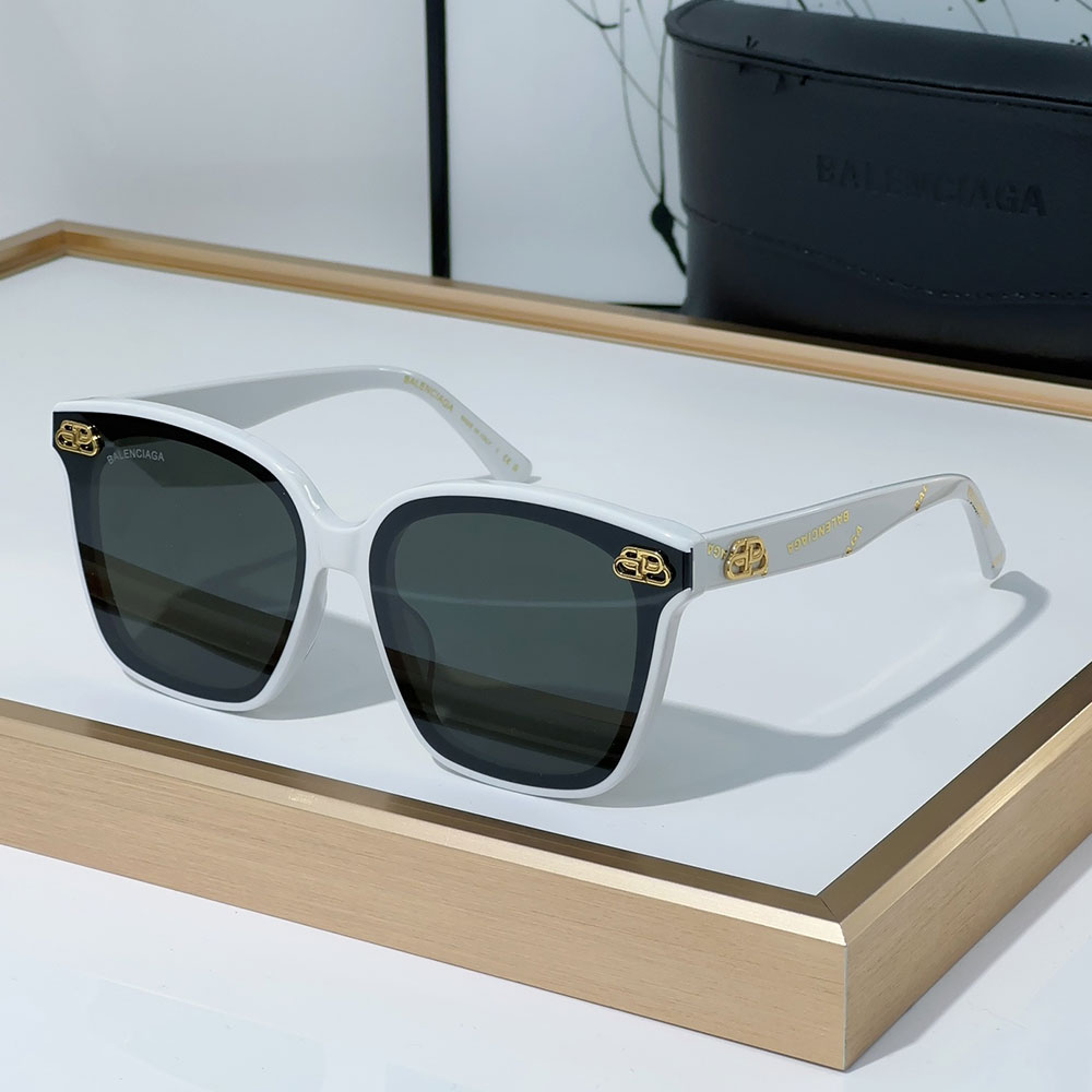 Balenciaga Mirror leg Logo  sunglasses Top quality （Replica） - Ultra-Collectible
