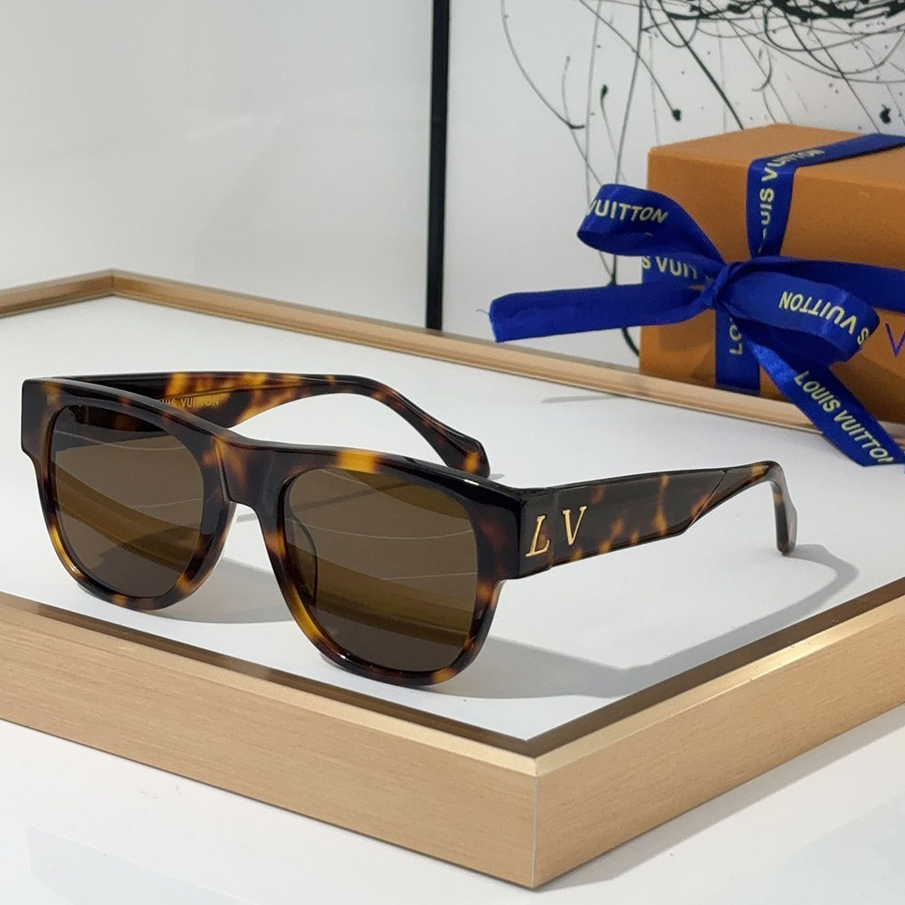 Louis Vuitton LV Mirror Leg Logo identification sunglasses Top quality （Replica） - Ultra-Collectible