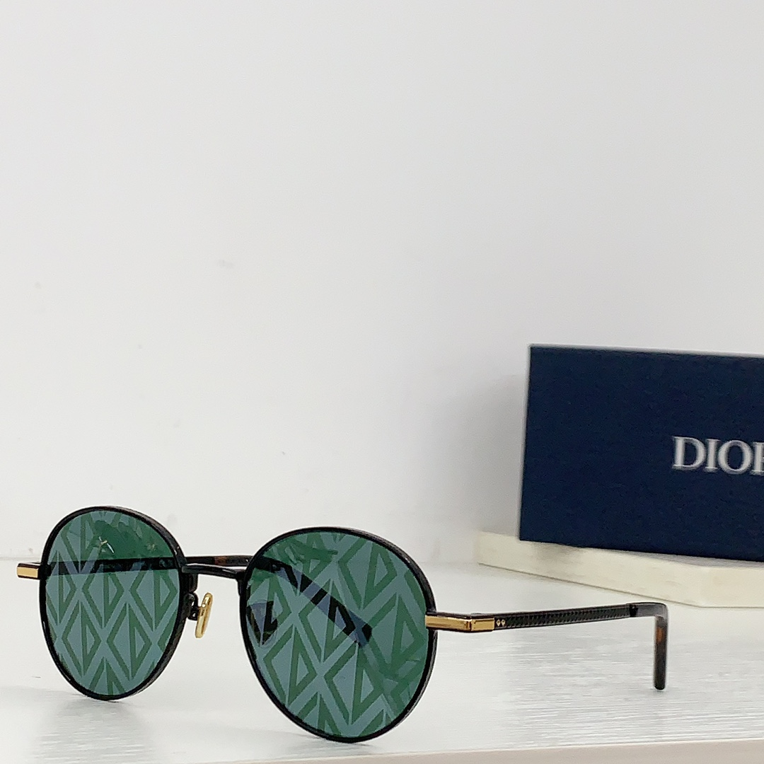 Dior Round Metal Sunglasses Top Quality (Perfect Replica） - Ultra-Collectible