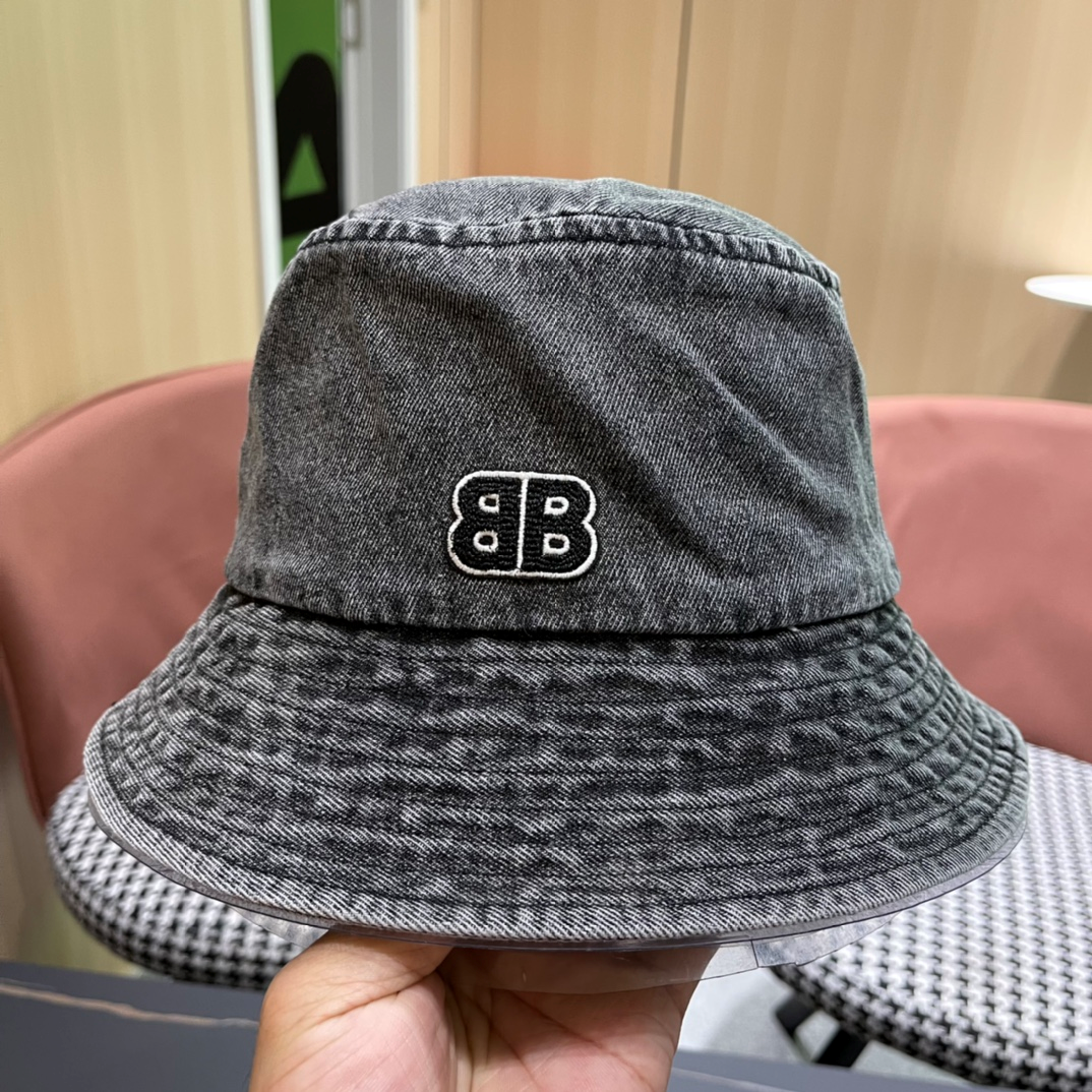 Balenciaga Big Head Around The Bucket Hat Sunhat （Replica） - Ultra-Collectible