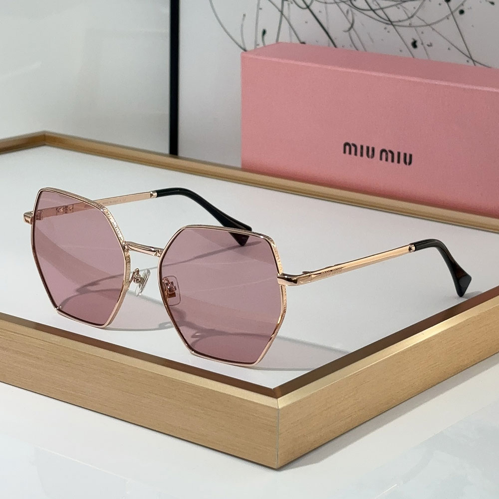 MIU MIU  Polygon slim Frame Sunglasses Top quality （Replica） - Ultra-Collectible