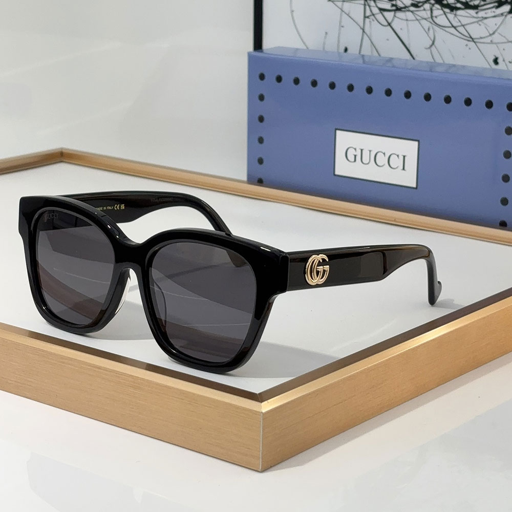 Gucci  Mirror leg Double G Mark   sunglasses Top quality （Replica） - Ultra-Collectible