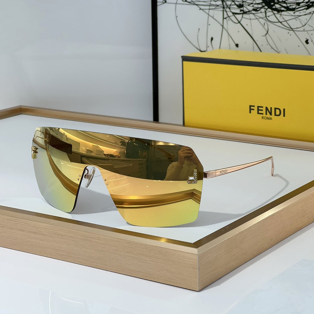 Fendi Aviator Rimless Sunglasses Top quality （Replica） - Ultra-Collectible