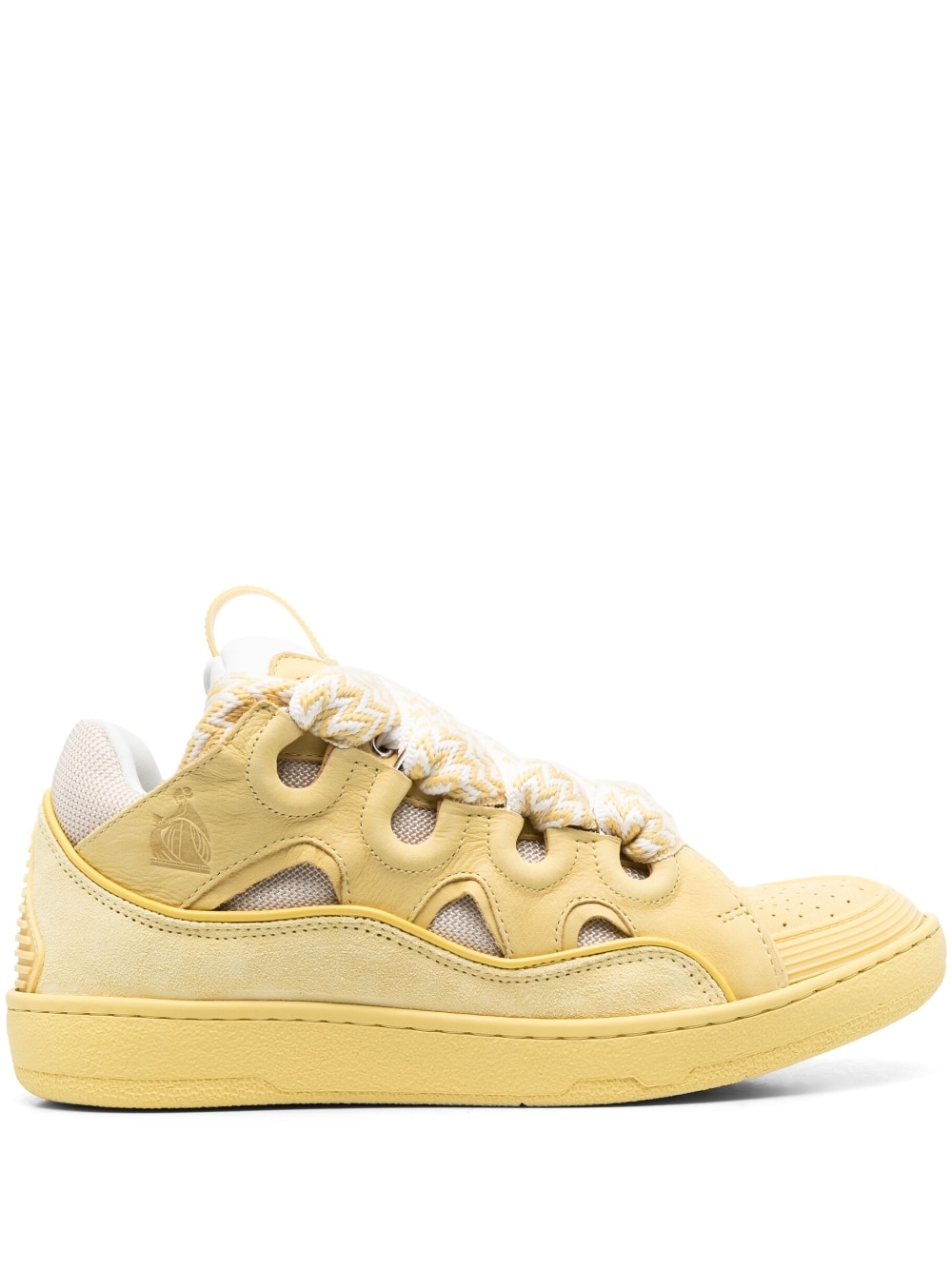 Lanvin LEATHER CURB SNEAKERS(Replica) - Ultra-Collectible