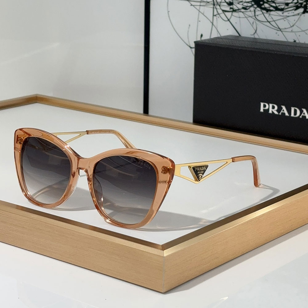 Prada Mirror leg Hollowed Out Stereoscopic Logo  sunglasses Top quality （Replica） - Ultra-Collectible