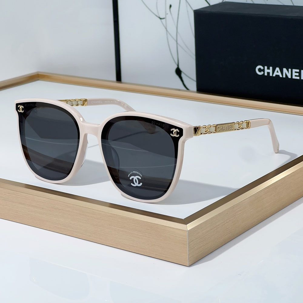Chanel Mirror Logo Decoration Sunglasses Top quality （Replica） - Ultra-Collectible
