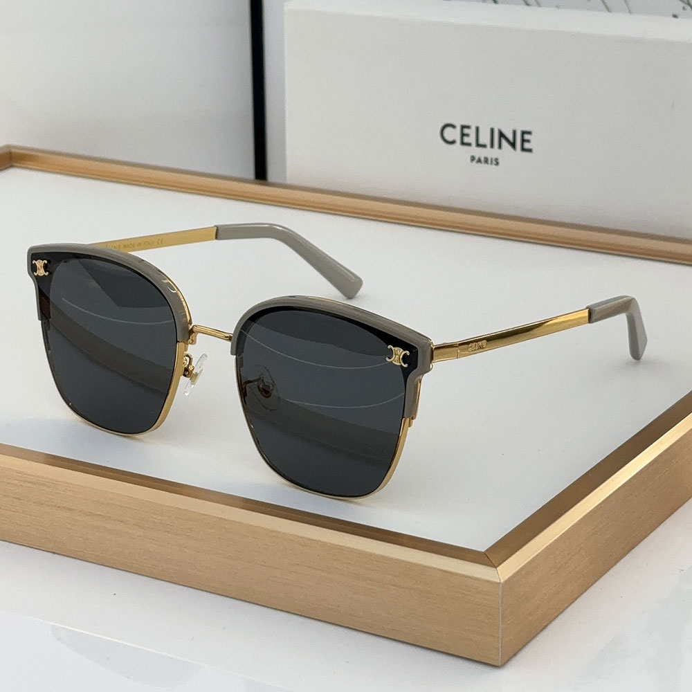Celine  Metal Front Frame Logo  sunglasses Top quality （Replica） - Ultra-Collectible