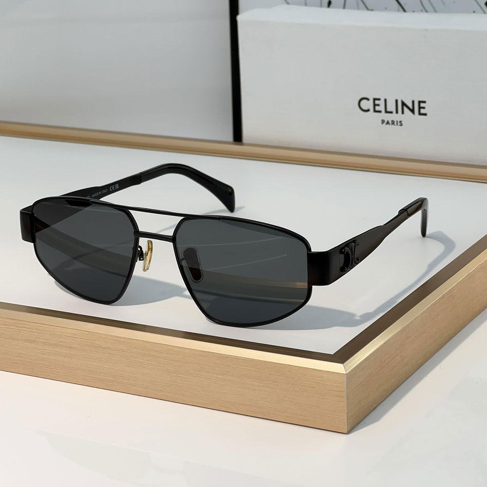 Celine  Metal logo Pattern  sunglasses Top quality （Replica） - Ultra-Collectible