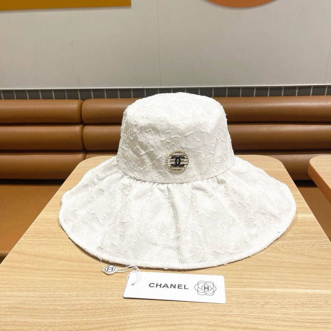 Chanel  Little Fragrant Wind Fisherman Hat  Sunhat （Replica） - Ultra-Collectible
