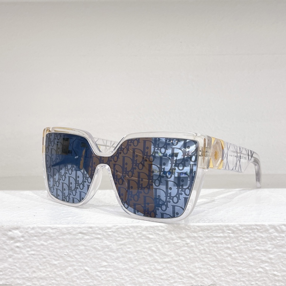 Dior Square Clear Sunglasses Top Quality (Perfect Replica） - Ultra-Collectible