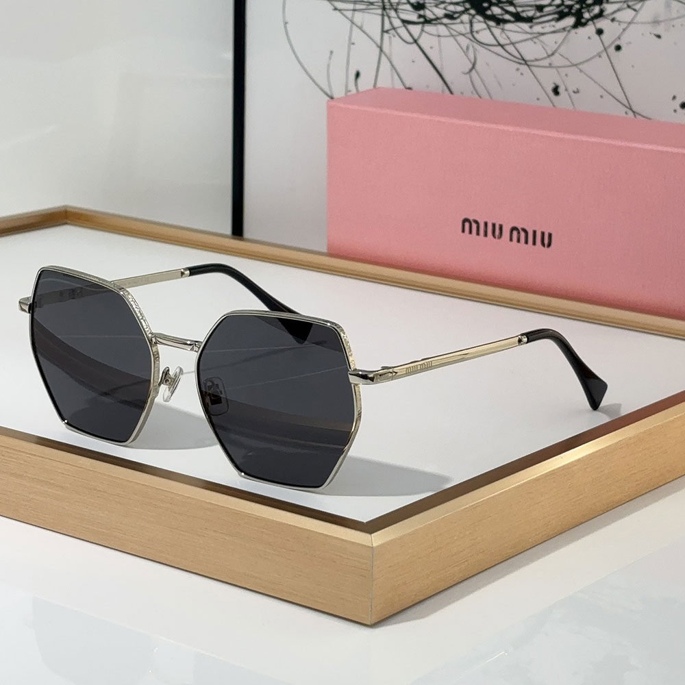 MIU MIU  Polygon slim Frame Sunglasses Top quality （Replica） - Ultra-Collectible