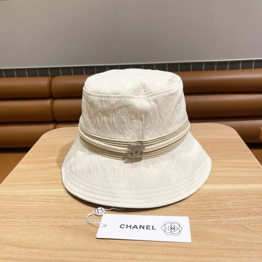 Chanel Shopping Shade Leisure Basin Hat Sunhat （Replica） - Ultra-Collectible
